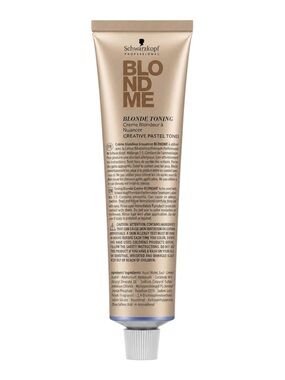SCHWARZKOPF PROFESSIONAL BLONDME BLEACH&TONE TONING AND BRIGHTENING CREAM